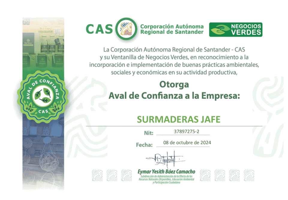 ¿Un aserradero de madera puede ser un negocio verde?